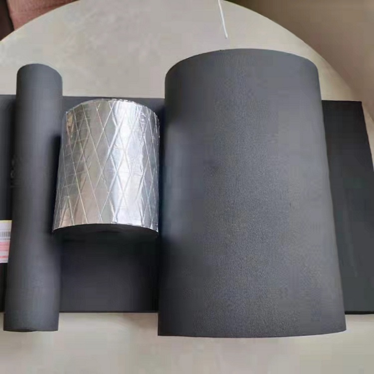 橡塑管带铝箔与不带铝箔的区别 橡塑管带铝箔与不带铝箔的区别